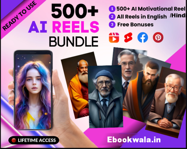 500+ Instagram AI Reels | Facebook Reels, Instagram Story, Twitter Video, Pinterest Idea Pins, and YouTube shorts 2024